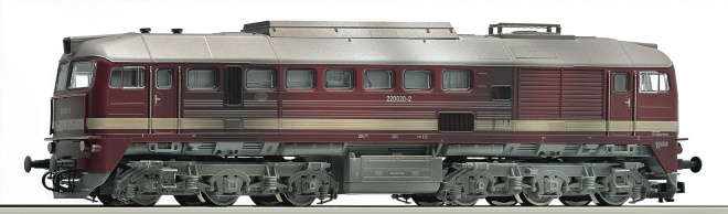 Diesel locomotive BR 220 Digital with Sound (Factory weathered model)<br /><a href='images/pictures/Roco/225585.jpg' target='_blank'>Full size image</a>